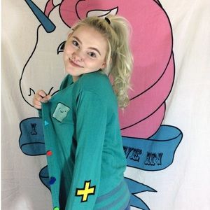Hot Topic BMO inspired Cardigan 🎮